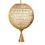 De Wonton Hanglamp/Vloerlamp - 50x80cm - Naturel - Rotan