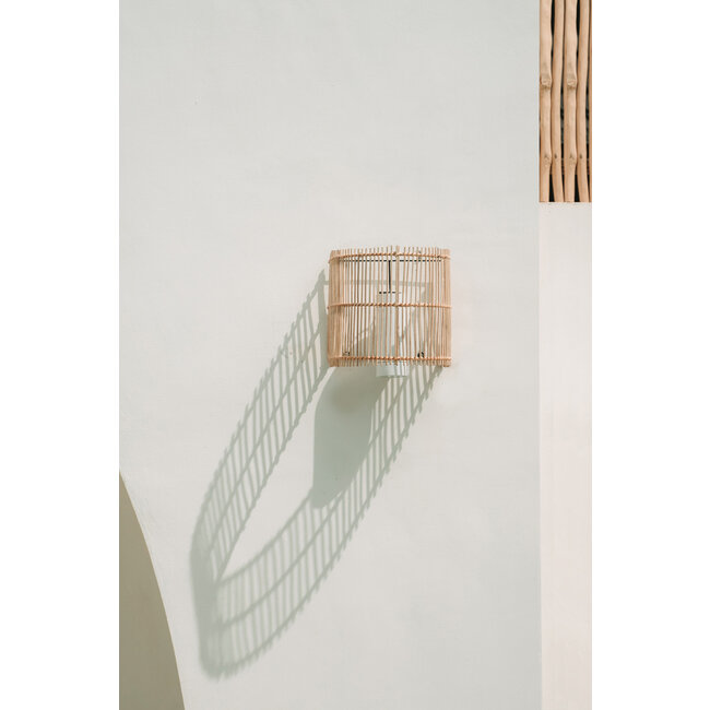 De Gigi Applique Muurlamp - Naturel - S