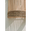 De Jalal Applique Muurlamp - 25x15x50cm - Naturel - Rotan