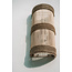 De Jalal Applique Muurlamp - 25x15x50cm - Naturel - Rotan