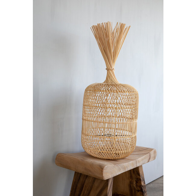 De Dumpling Hang- en Vloerlamp - Naturel - S