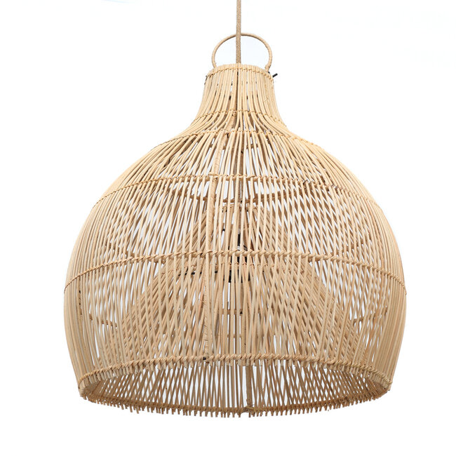 Hanglampkap Rotan Naturel L - The Lobster Trap