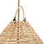 De Elba Hanglamp - 30x60cm - Naturel - Rotan