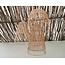 De Elba Hanglamp - 30x60cm - Naturel - Rotan