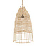 De Elba Hanglamp - 30x60cm - Naturel - Rotan