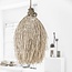 De Shaggy Hanglamp - 45x45x75cm - Naturel - Rotan