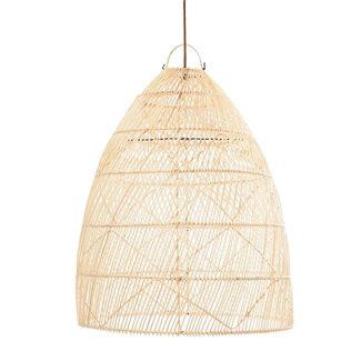 Bazar Bizar De Edna Rotan Hanglamp - Naturel - M