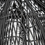 Rotan Hanglamp - 110x110x80 - Zwart - Rotan