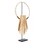 De Wooden Sticks op Stand - 12x40x85cm - Naturel - Gras/Hout