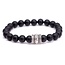 PuurSpirits Armbanden Set Lapis Lazuli/Zwarte Onyx