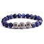 PuurSpirits Sodaliet Armband Blauw - Gili Basic