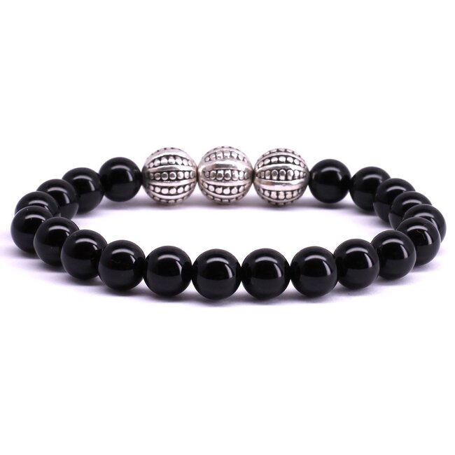 Zwarte Onyx Armband