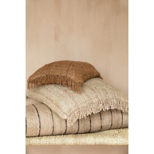 De Oh My Gee Kussenhoes - Beige Black - 35x100