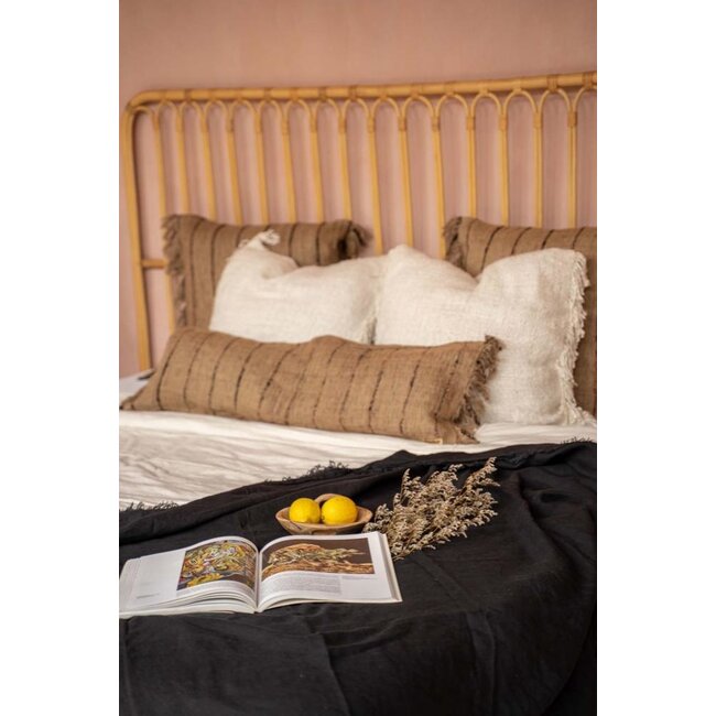 De Oh My Gee Kussenhoes - Beige Black - 35x100