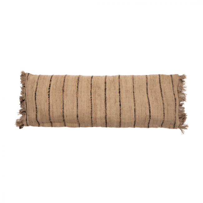 Bazar Bizar De Oh My Gee Kussenhoes - Beige Black - 35x100