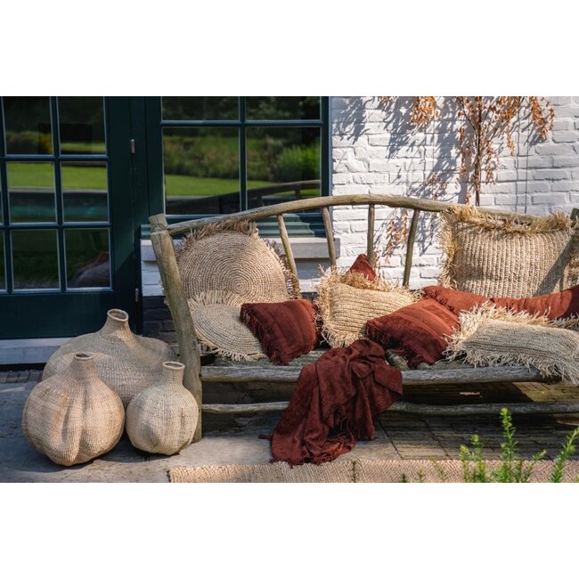 De Oh My Gee Kussenhoes - Bohemian Wit - 30x50 - Copy