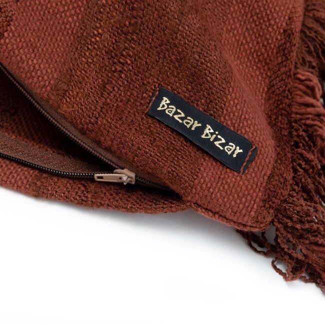 De Oh My Gee Kussenhoes - Bordeaux Velvet - 35x100