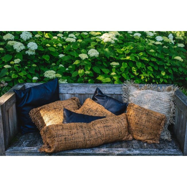 De Oh My Gee Kussenhoes - Cinnamon Zwart - 35x100