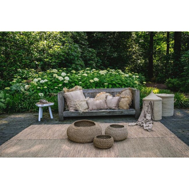 De Oh My Gee Kussenhoes - Concrete Velvet - 35x100