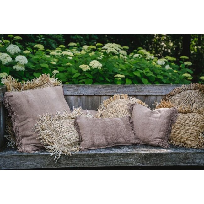 De Oh My Gee Kussenhoes - Concrete Velvet - 40x40