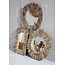 Bazar Bizar  De Driftwood Framed Spiegel - Naturel - M