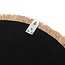 De Palm Tree Spiegel - ø60cm - Naturel - Raffia