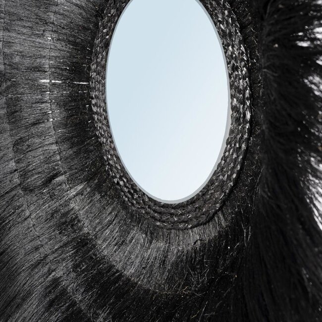 Spiegel Zwart Rond Gras - Sunken Forest