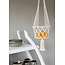 Bazar Bizar De Macrame Planthanger - Wit - L