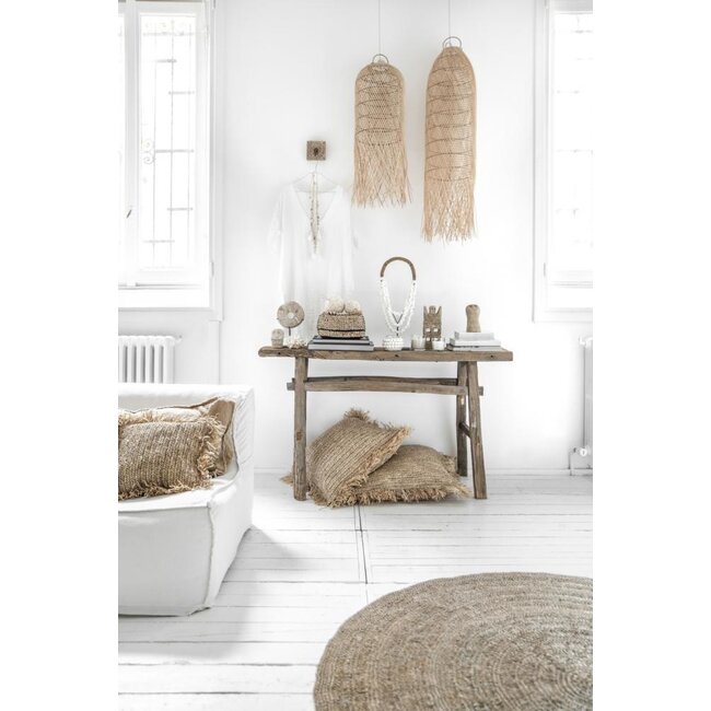 Zeegras Vloerkleed Rond - Naturel 100 cm