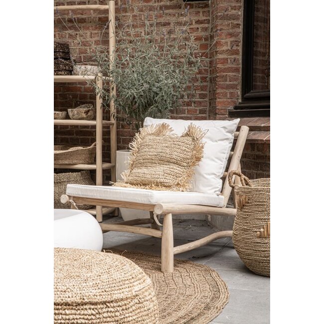 Zeegras Vloerkleed Rond - Naturel 100 cm