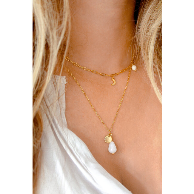 Ketting Jade & Love Bedel