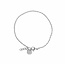 Armband Hartje Bedel Zilverkleurig Stainless Steel