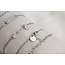 Armband Hartje Bedel Zilverkleurig Stainless Steel