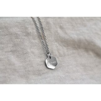 PuurSpirits Ketting Oma Gravure Bedeltje