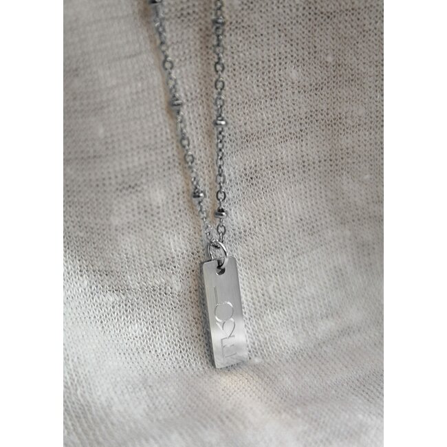 Ketting LOVE Gravure Plaatje