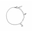 Armband Howliet Kers Bedel Zilverkleurig