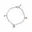 Armband Ohm Bedel Jade Edelsteen Zilverkleurig