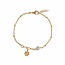 Armband Howliet Bloem Bedel Goudkleurig