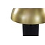 Selina Tafellamp - 30x30x45 cm - Zwart/Goud - Metaal