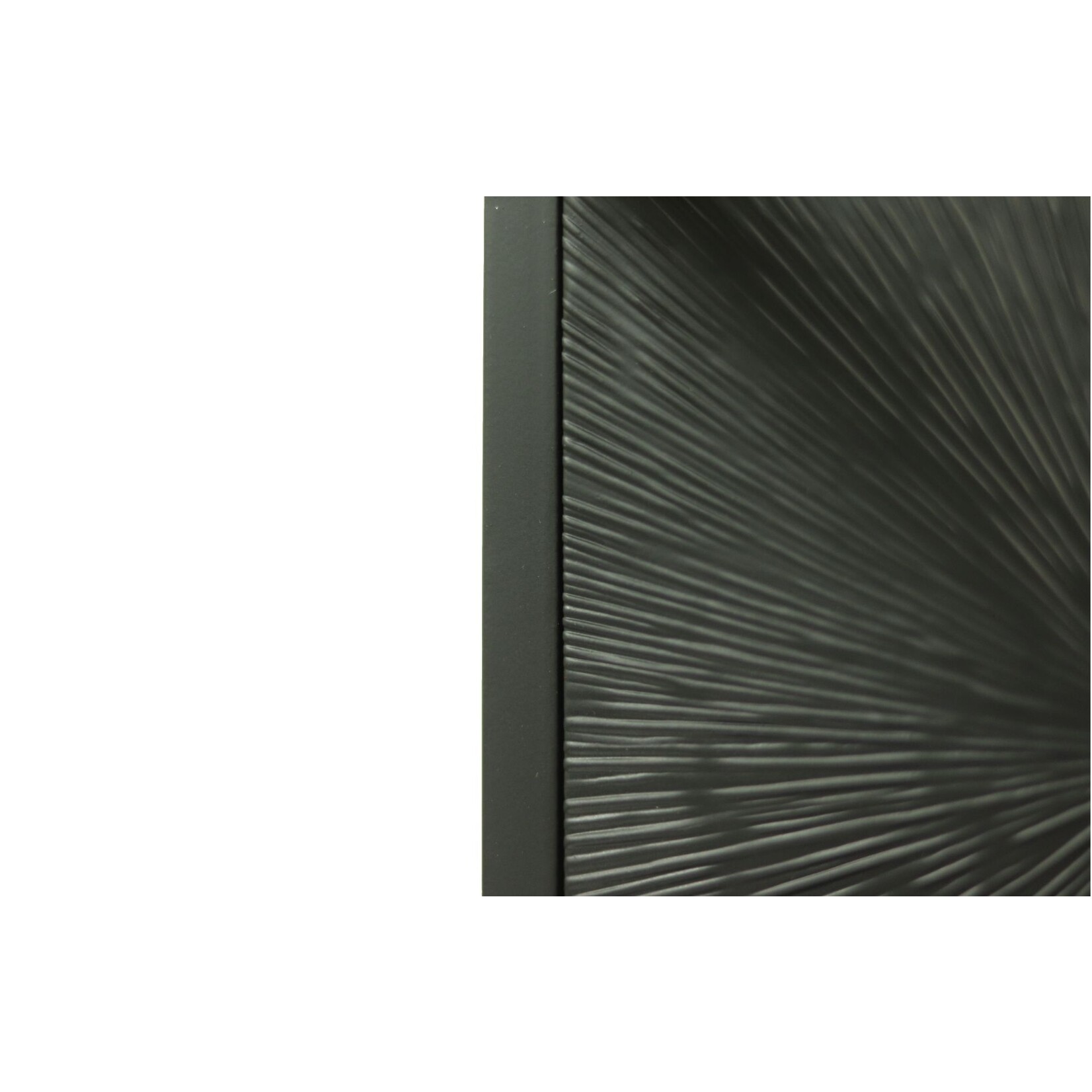Nixon Wandplank - 25x18x55 cm - Zwart - Metaal/Aluminium/Hout