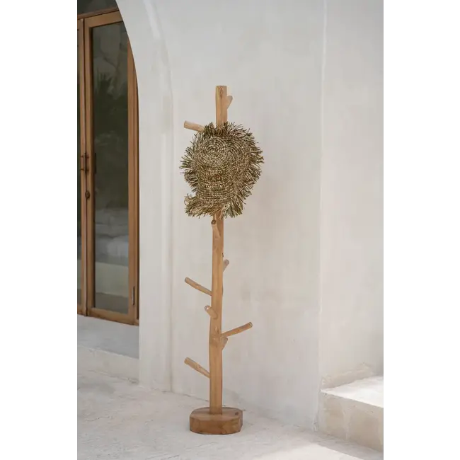 Staande Kapstok Teakhout Naturel - Coat