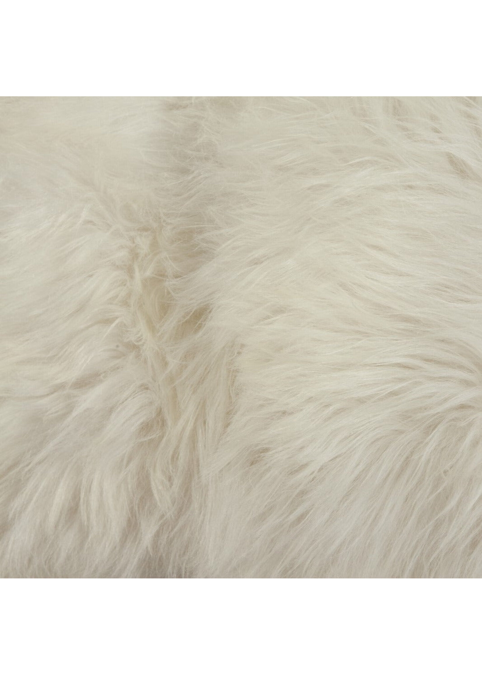 Dyreskinn Natuurlijk Wit Schapenvacht Kleed - Elegante Zachtheid