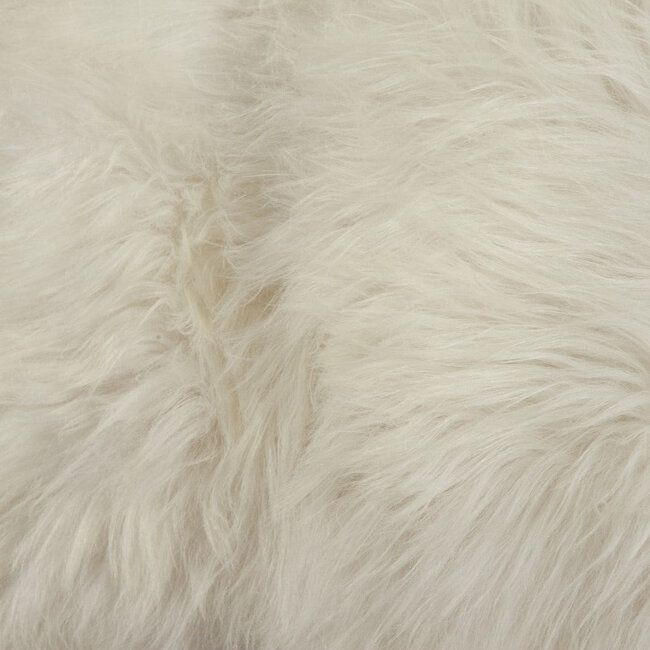 PuurLoom Kleed - 100x65cm - Wit - Schapenvacht