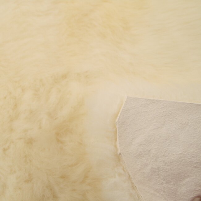 PuurLoom Kleed - 120 x 75cm - Natural Wit - Schapenvacht Medicinaal