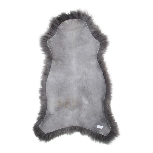 PuurLoom Kleed - 100x65cm - Lichtgrijs - Schapenvacht IJslands