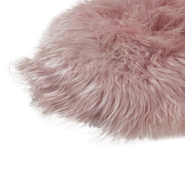 PuurLoom Kleed - 100x65cm - Roze - Schapenvacht IJslands
