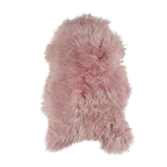 PuurLoom Kleed - 100x65cm - Roze - Schapenvacht IJslands