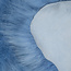 PuurLoom Kleed - 100x65cm - Lichtblauw - Schapenvacht