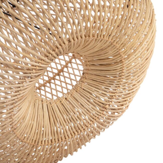 Hanglampkap Rotan Naturel L - De Batu Bolong