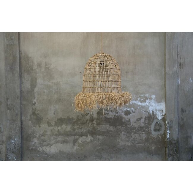 De Casita Hanglamp - 60x60x85 cm - Naturel - Gras